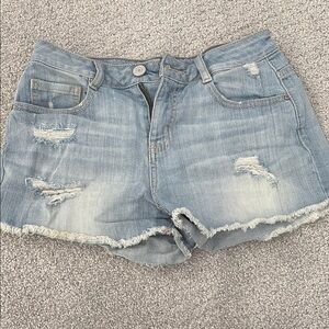 Denim Shorts.